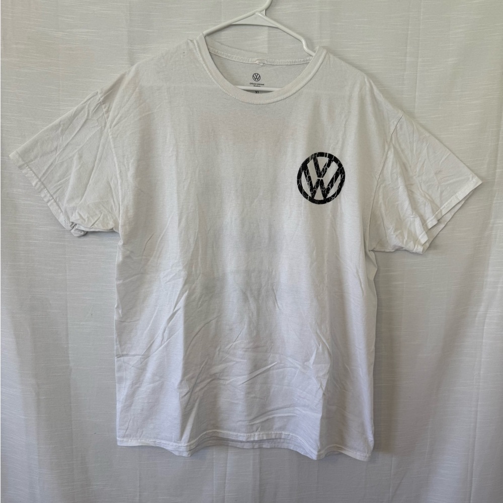 VOLKSWAGON White Men's Graphic T-Shirt